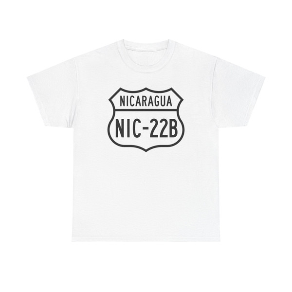 NIC-22B (Nicaragua) (Road Sign) T-Shirt