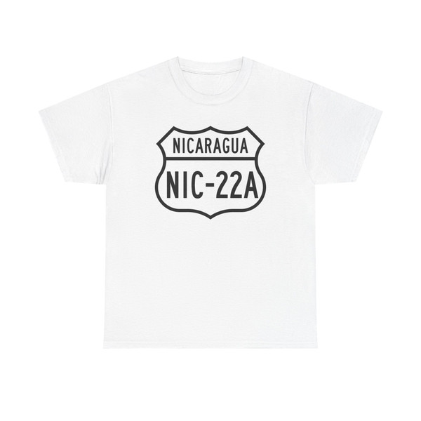 NIC-22A (Nicaragua) (Road Sign) T-Shirt