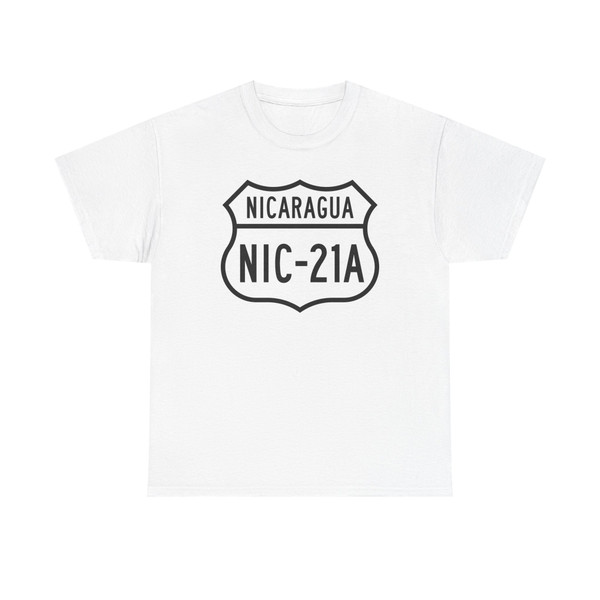 NIC-21A (Nicaragua) (Road Sign) T-Shirt