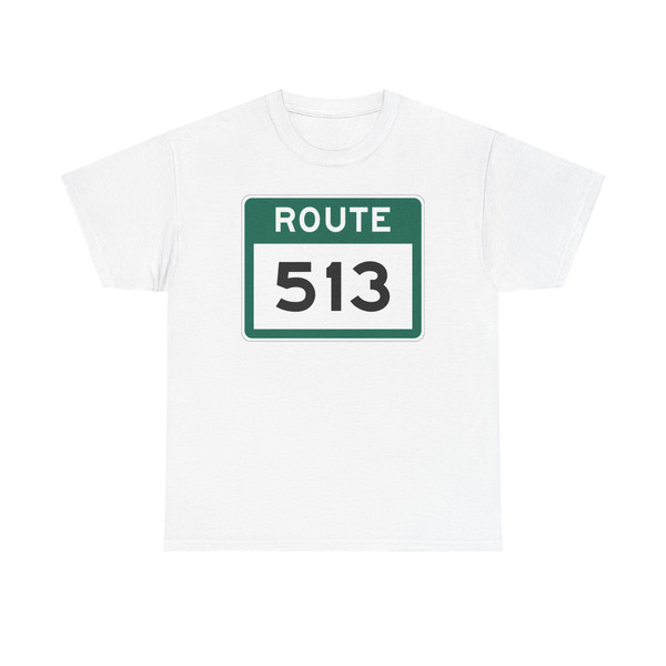 NL Route 513 (Canada) (Road Sign) T-Shirt