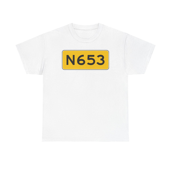 NLD-N653 (Netherlands) (Road Sign) T-Shirt