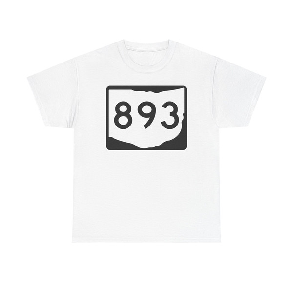 OH-893 (Ohio) (Road Sign) T-Shirt