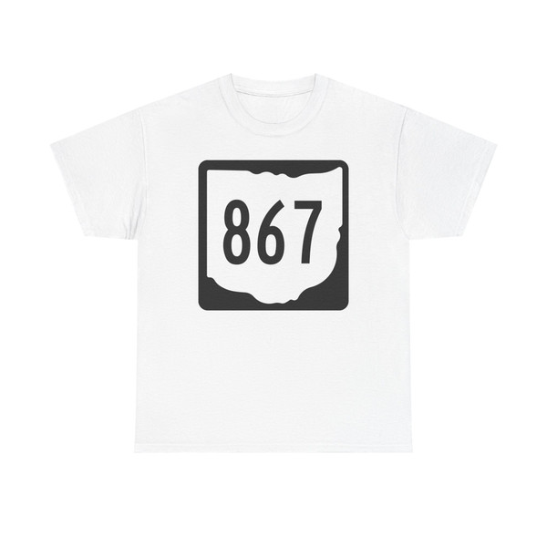 OH-867 1967 (Ohio) (Road Sign) T-Shirt