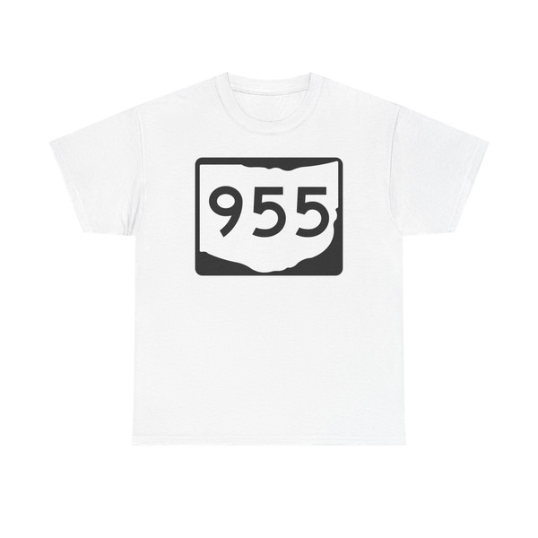 OH-955 (Ohio) (Road Sign) T-Shirt