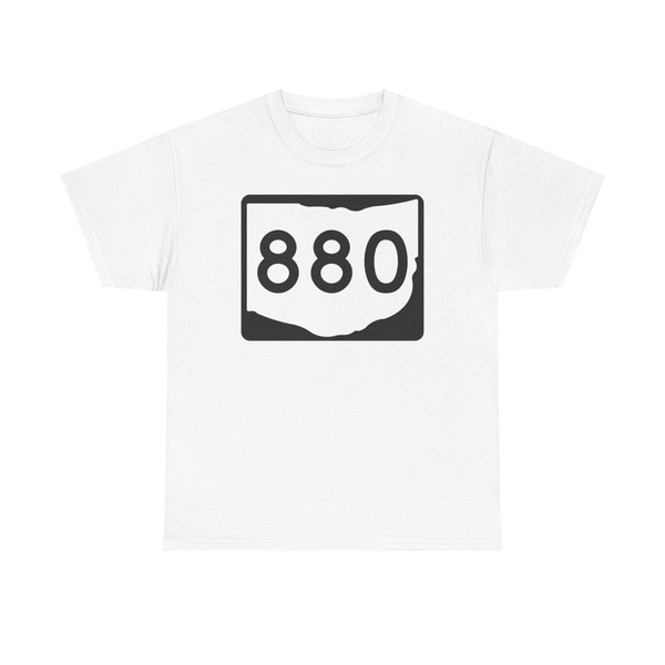 OH-880 (Ohio) (Road Sign) T-Shirt