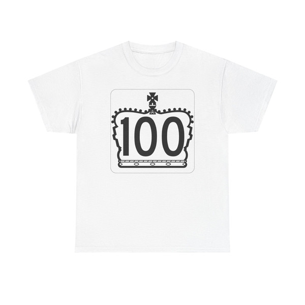 Ontario 100 crown (Canada) (Road Sign) T-Shirt