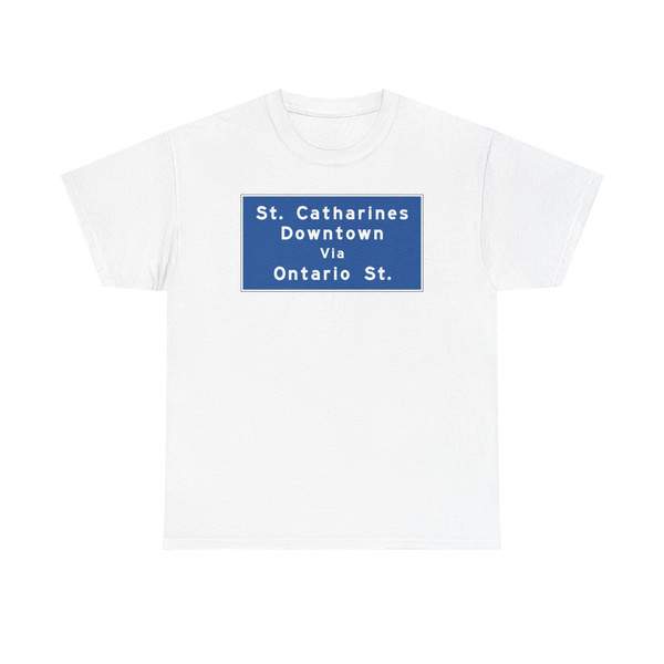Ontario G322 (Canada) (Road Sign) T-Shirt