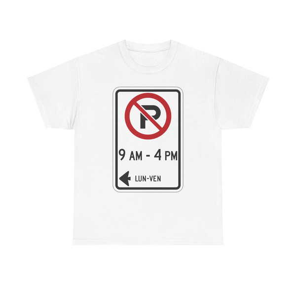 Ontario road sign Rb-52L F (Canada) (Road Sign) T-Shirt