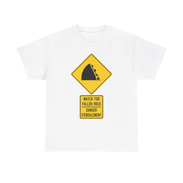 Ontario road sign Wc-6L  Wc-6t B (Canada) (Road Sign) T-Shirt