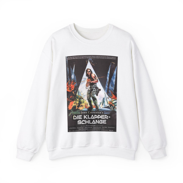 ESCAPE FROM NEW YORK (GERMAN) 2 1981 Movie Poster - Crewneck Sweatshirt