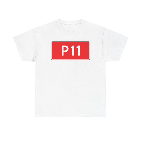 P11-BY (Belarus) (Road Sign) T-Shirt