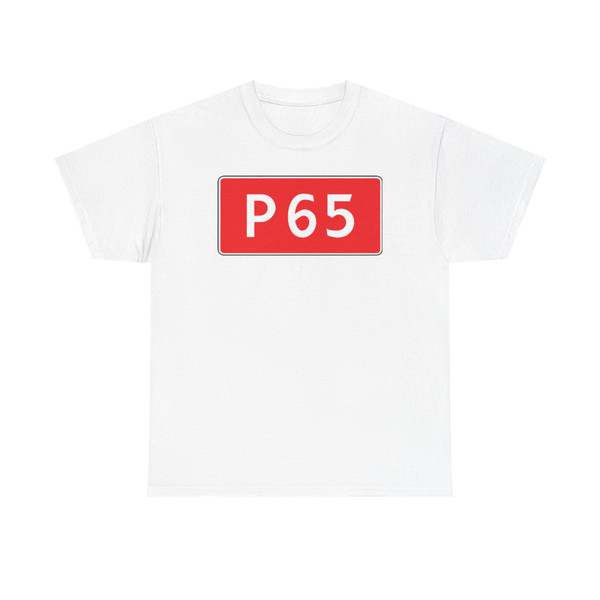 P65-BY (Belarus) (Road Sign) T-Shirt