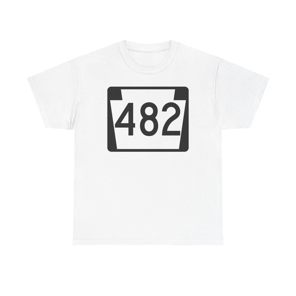PA-482 (Pennsylvania) (Road Sign) T-Shirt
