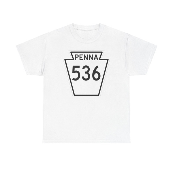 PA-536 1948 (Pennsylvania) (Road Sign) T-Shirt