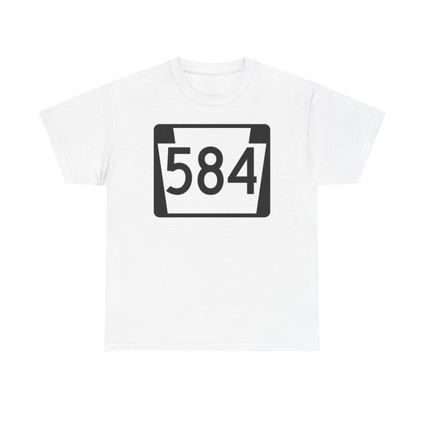 PA-584 (Pennsylvania) (Road Sign) T-Shirt