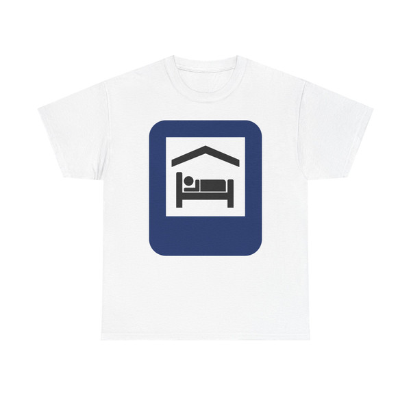 Paraguay road sign I-21 (Paraguay) (Road Sign) T-Shirt