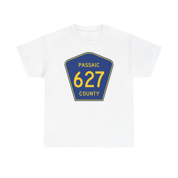 Passaic County Route 627 NJ (New Jersey) (Road Sign) T-Shirt