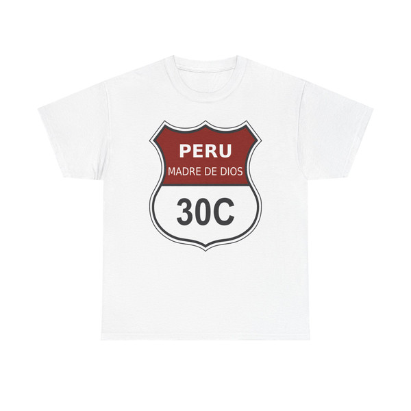 PE-30C route sign (Peru) (Road Sign) T-Shirt