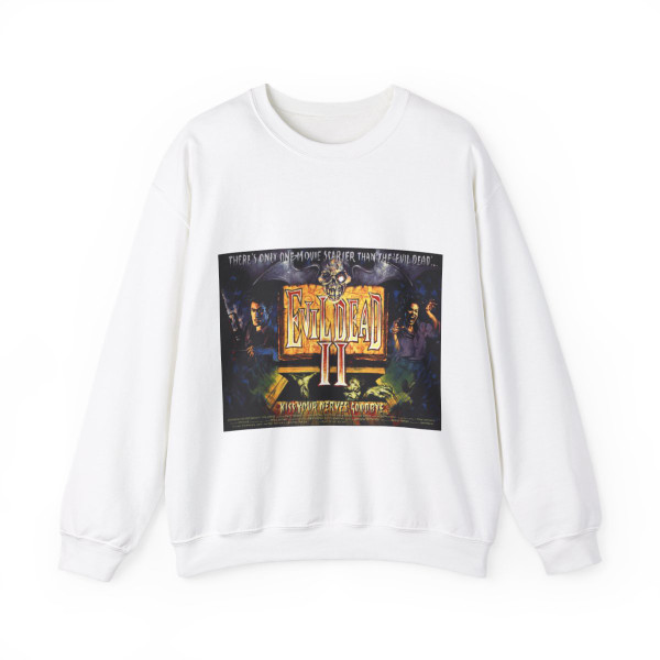 EVIL DEAD 2 (2) 1987 Movie Poster - Crewneck Sweatshirt