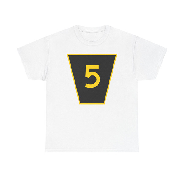 Peel RR 5 jct (Canada) (Road Sign) T-Shirt