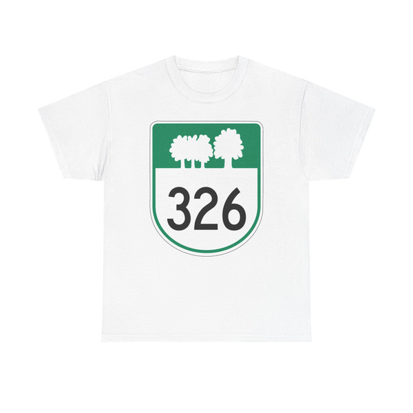 PEI Highway 326 (Canada) (Road Sign) T-Shirt