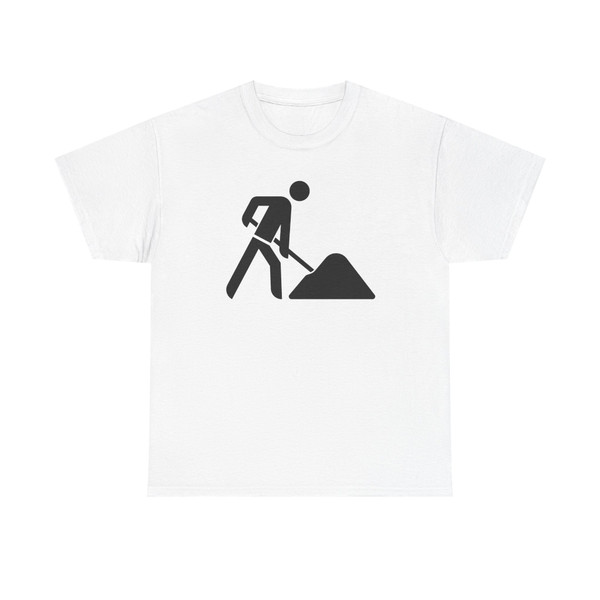 Piktogramm Baustelle (Germany) (Road Sign) T-Shirt