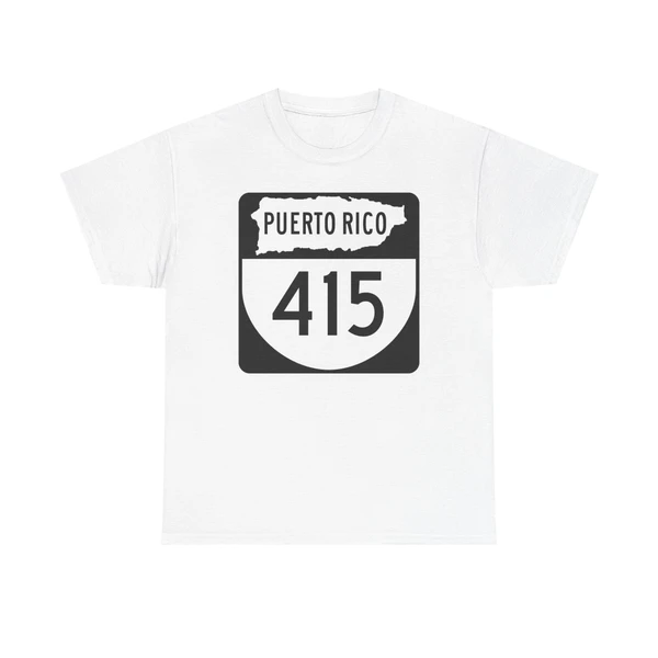 PR old 415 (Puerto Rico) (Road Sign) T-Shirt