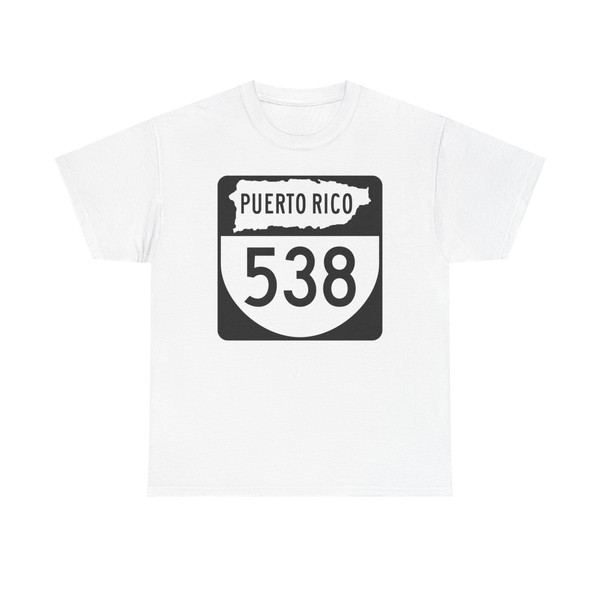 PR old 538 (Puerto Rico) (Road Sign) T-Shirt