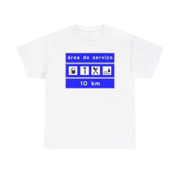 Portugal road sign I4a (Portugal) (Road Sign) T-Shirt