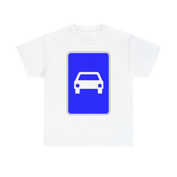 Portugal road sign H25 (Portugal) (Road Sign) T-Shirt
