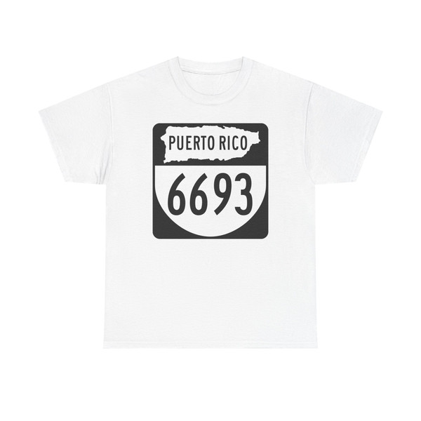 PR old 6693 (Puerto Rico) (Road Sign) T-Shirt