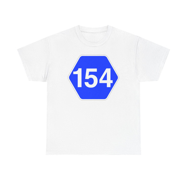 Pref Route Sign 154 jct (Japan) (Road Sign) T-Shirt
