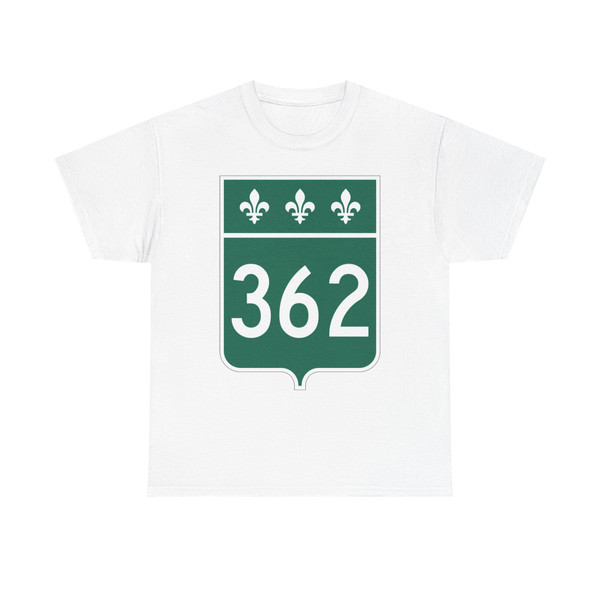 Qc362 (Canada) (Road Sign) T-Shirt