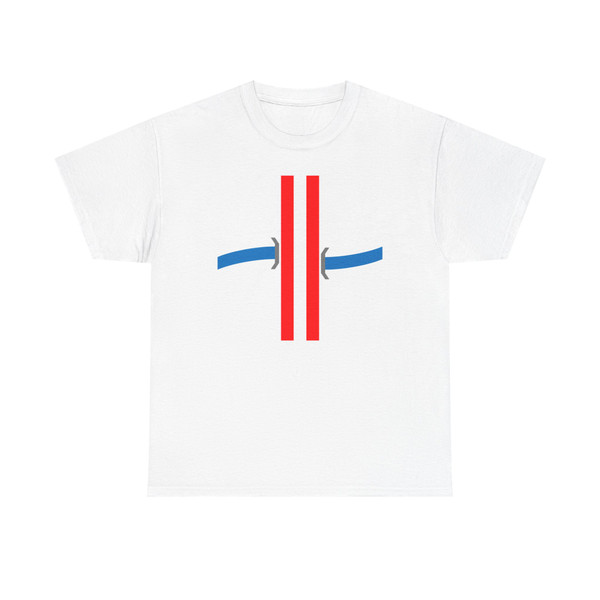 Rio doble calzada nacional (Colombia) (Road Sign) T-Shirt
