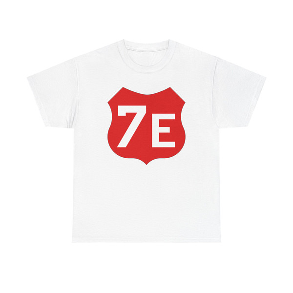 RO Roadsign 7E (Romania) (Road Sign) T-Shirt