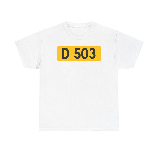 Route départementale française 503 (France) (Road Sign) T-Shirt