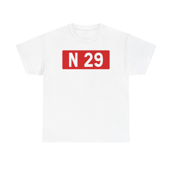 Route nationale française 29 (France) (Road Sign) T-Shirt