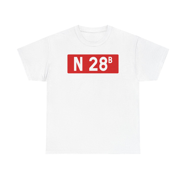 Route nationale française 28b (France) (Road Sign) T-Shirt
