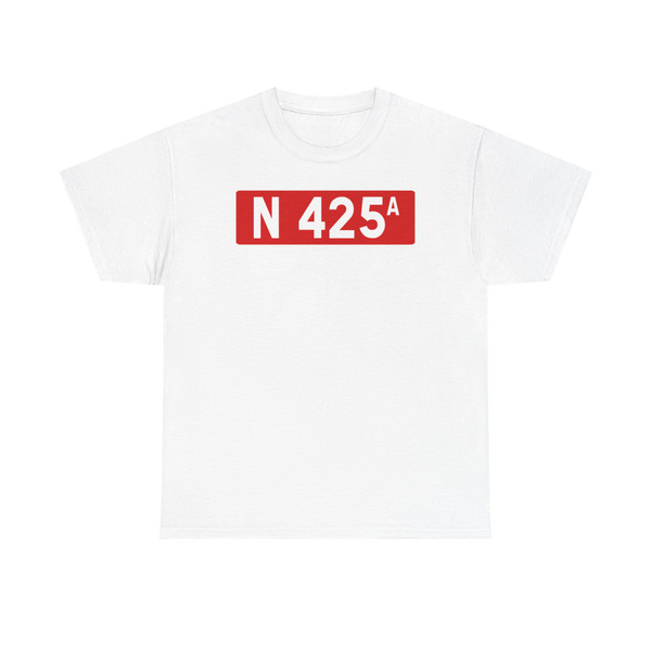 Route nationale française 425a (France) (Road Sign) T-Shirt