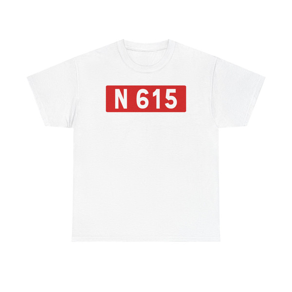 Route nationale française 615 (France) (Road Sign) T-Shirt