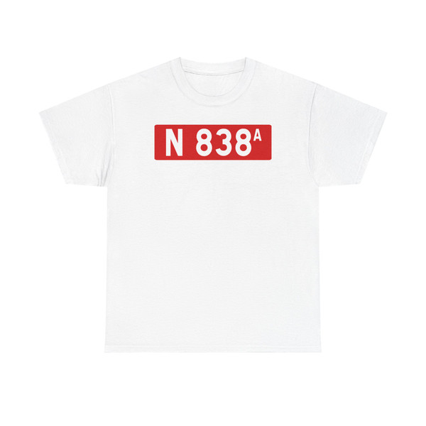 Route nationale française 838a (France) (Road Sign) T-Shirt