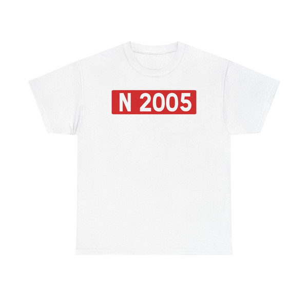 Route nationale française 2005 (France) (Road Sign) T-Shirt