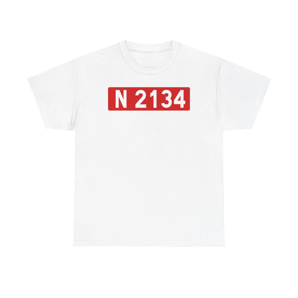 Route nationale française 2134 (France) (Road Sign) T-Shirt