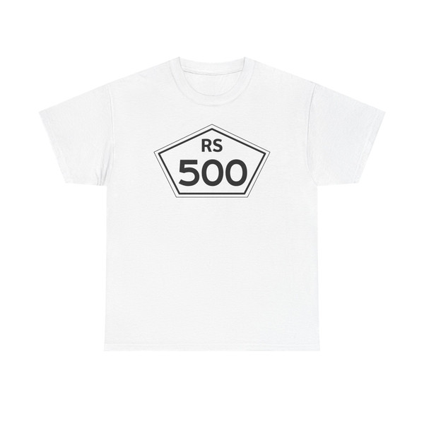 Rs-500 shield (Brazil) (Road Sign) T-Shirt