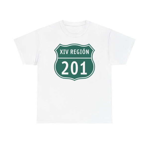 Ruta 201 Chile (Chile) (Road Sign) T-Shirt
