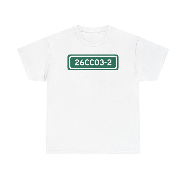 Rutacol-26CC03-2C (Colombia) (Road Sign) T-Shirt