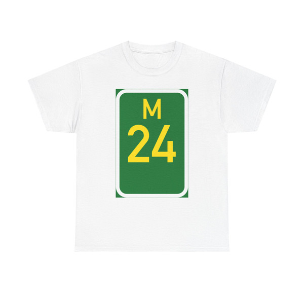 SA road M24 (South Africa) (Road Sign) T-Shirt