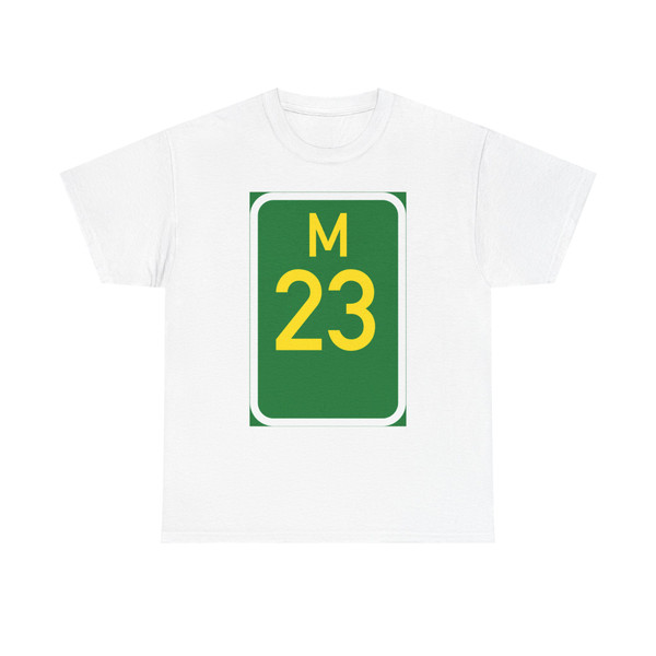 SA road M23 (South Africa) (Road Sign) T-Shirt