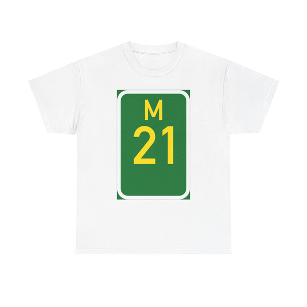 SA road M21 (South Africa) (Road Sign) T-Shirt