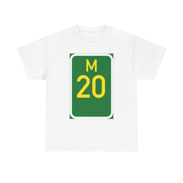 SA road M20 (South Africa) (Road Sign) T-Shirt